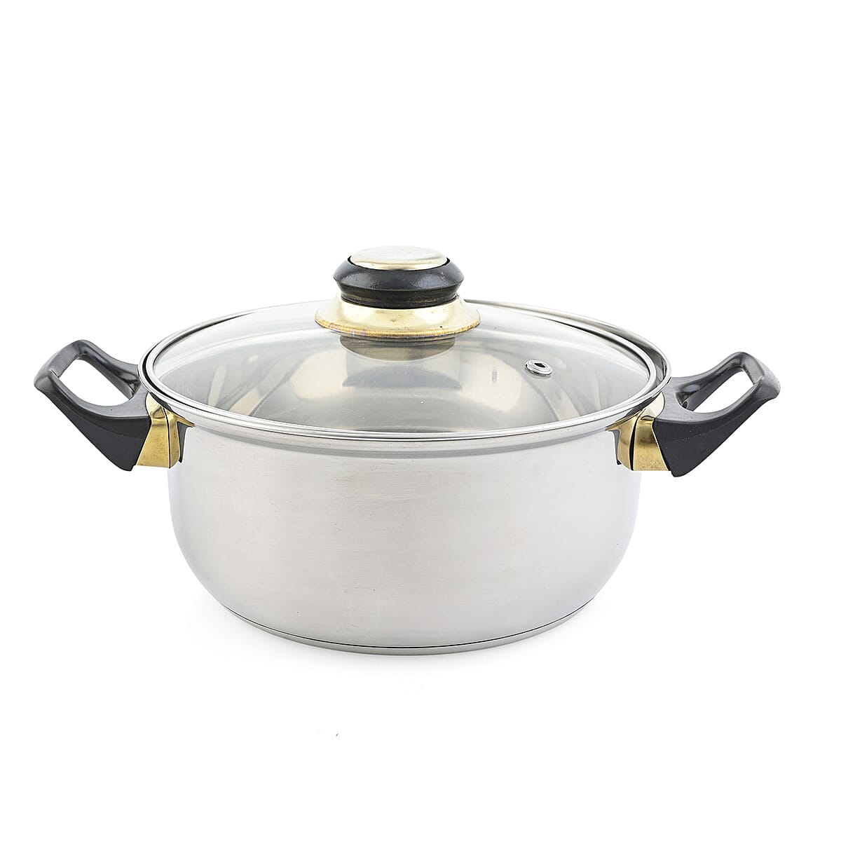 Closeout Alpine Cuisine 12 Piece Stainless Steel Cookware (Ships in 8-10 Business Days) image number 7