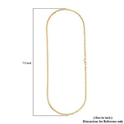 2.5mm Modena Box Chain Necklace in 10K Yellow Gold 7 Grams 18 Inches
