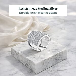 Luxuriant Lab Grown Diamond (G, SI1) Band Ring in Sterling Silver 5.00 ctw (Size 6.0)