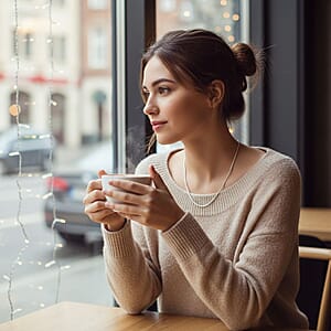 Italian Brillantina Chain Necklace in Sterling Silver 3.40 Grams 18 Inches
