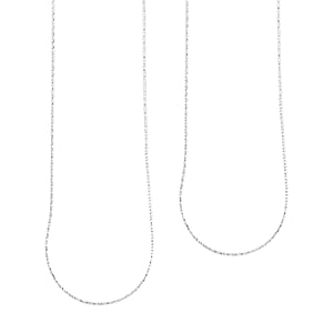 Italian 1.8mm Snake Chain Necklace in Sterling Silver 4.20 Grams 18 Inches