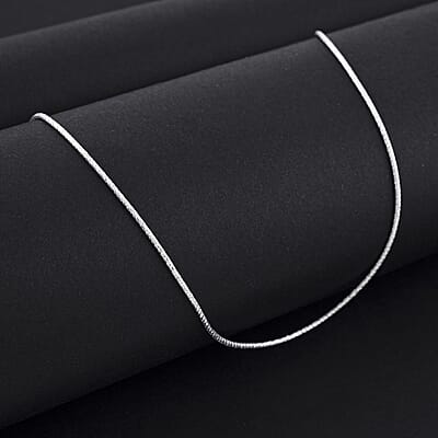 Italian 1.8mm Snake Chain Necklace in Sterling Silver 4.20 Grams 18 Inches