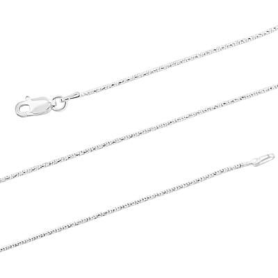 Italian 1.8mm Snake Chain Necklace in Sterling Silver 4.20 Grams 18 Inches