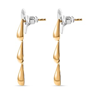 EverTrue Bronzella Collection Water Drop Earrings in 18K YG Plated Bronze