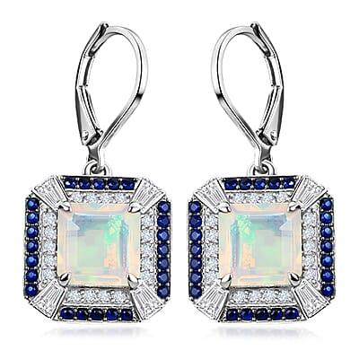 Ethiopian Welo Opal & Ceylon Blue Sapphire - Product card gallery slide 1 (10184701018425)