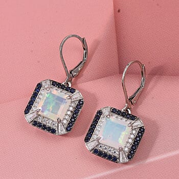 Ethiopian Welo Opal & Ceylon Blue Sapphire - Product card gallery slide 2 (10184701018425)