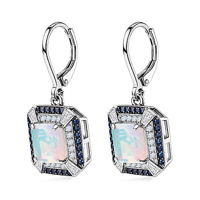 Ethiopian Welo Opal & Ceylon Blue Sapphire - Product card gallery slide 4 (10184701018425)