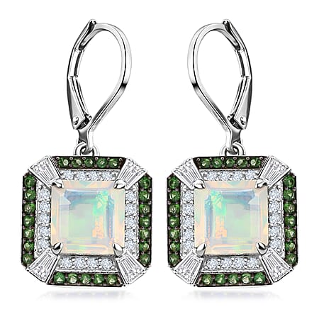 Ethiopian Welo Opal & Tsavorite Garnet - Product card gallery slide 1 (10184701018425)