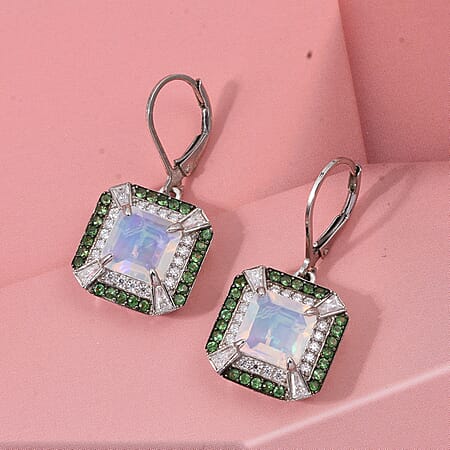 Ethiopian Welo Opal & Tsavorite Garnet - Product card gallery slide 2 (10184701018425)