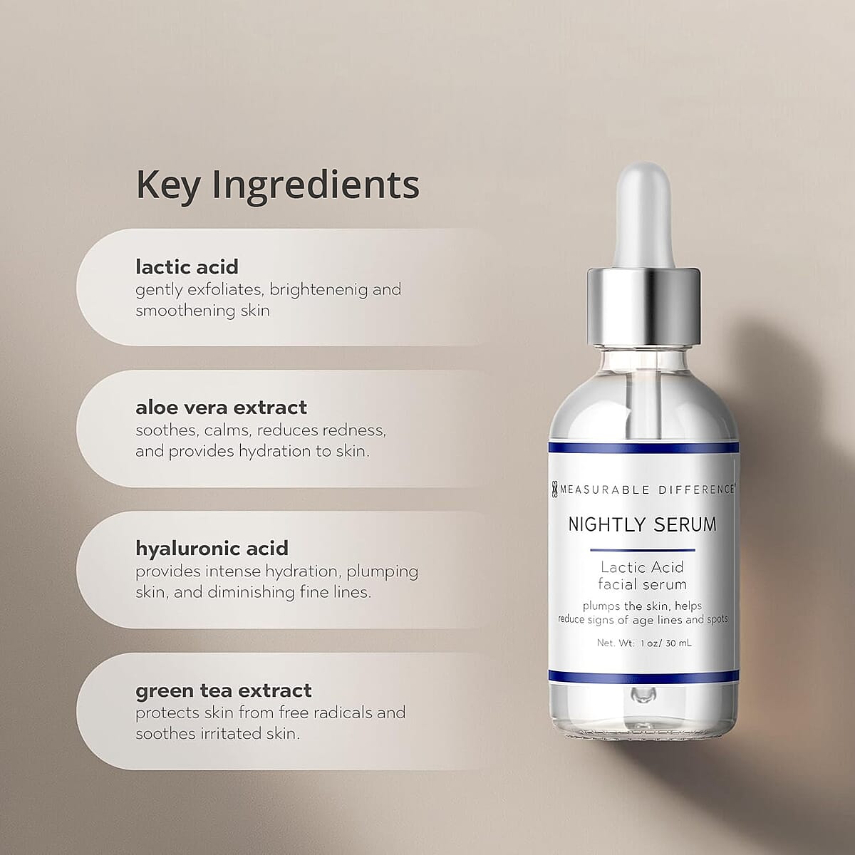 Measurable Difference Nightly Serum 1oz image number 2