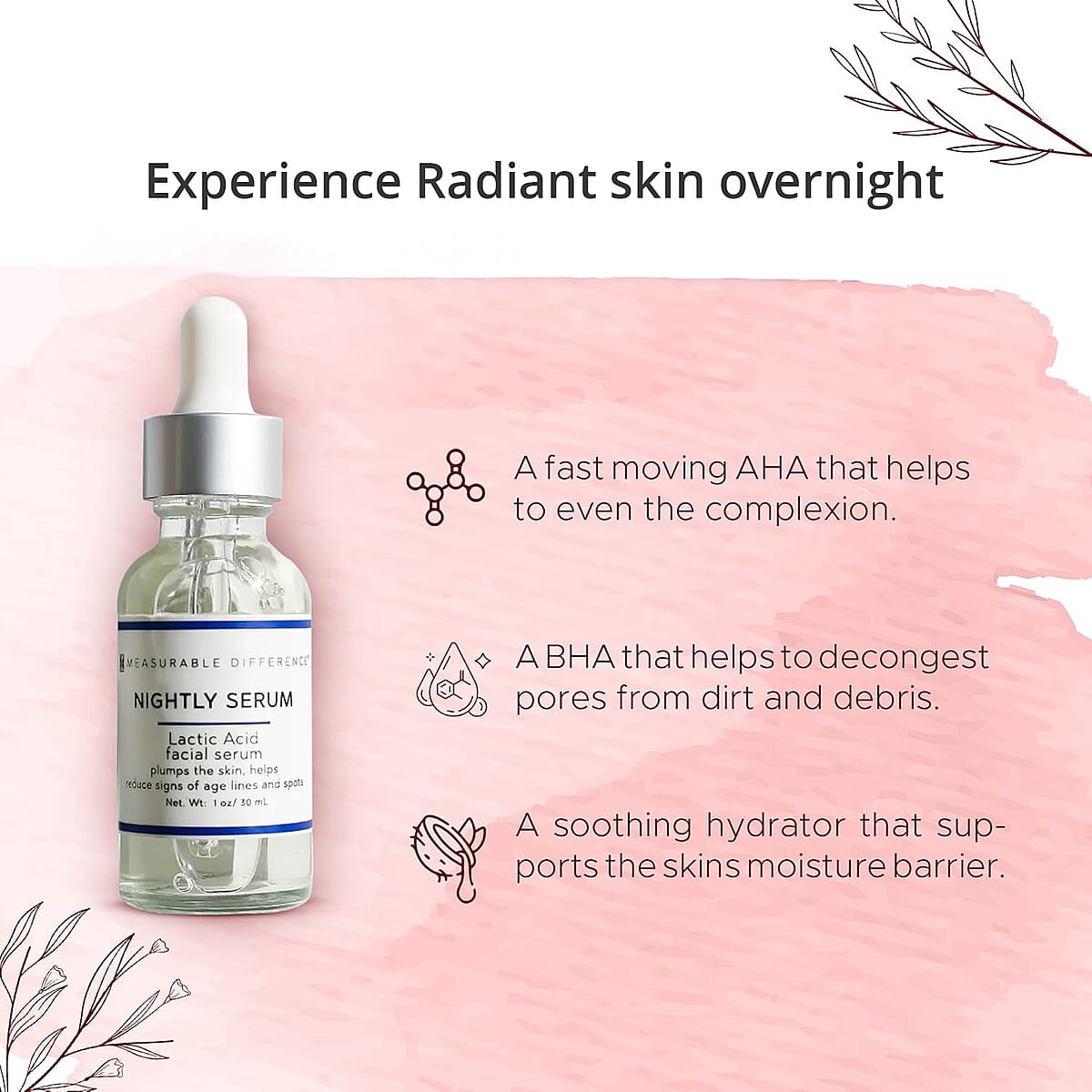 Measurable Difference Nightly Serum 1oz image number 3