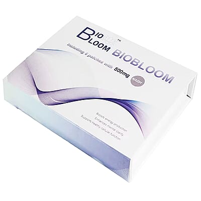 Biobloom Inc NADH+B12 500mg Supplemental Patches (8 Patches)