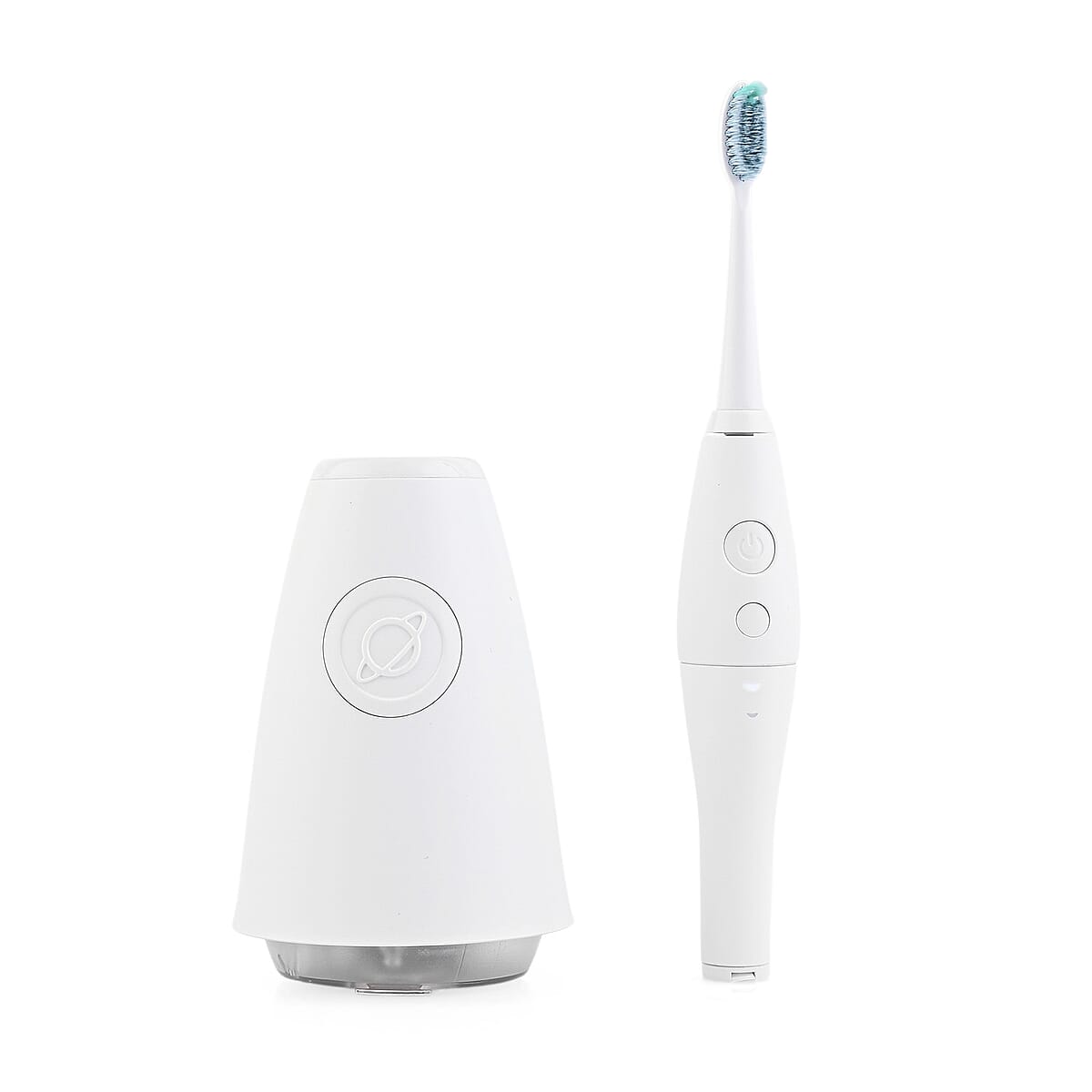 Closeout TAO Clean Sonic Pro UV Toothbrush with Germ Shield Sanitizer and 3 Replacement Brush Heads image number 2