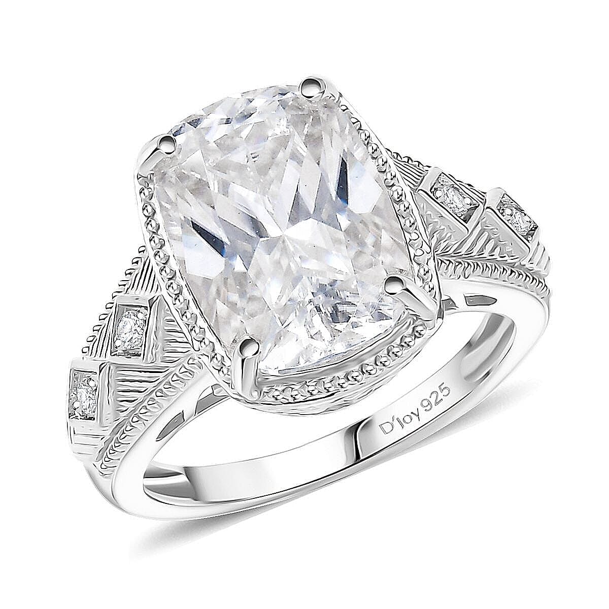 Rhodium Over Sterling Silver / 5 - Product card gallery slide 1 (10178277933369)