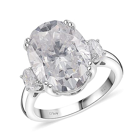Rhodium Over Sterling Silver / 10 - Product card gallery slide 1 (10178278031673)