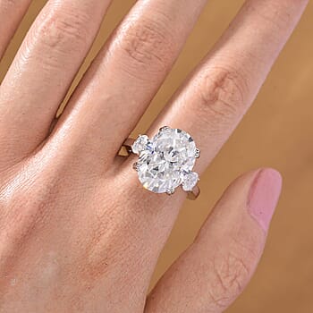 Rhodium Over Sterling Silver / 10 - Product card gallery slide 3 (10178278031673)