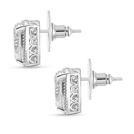 Rhodium Over Sterling Silver - Product card gallery slide 4 (10178278064441)