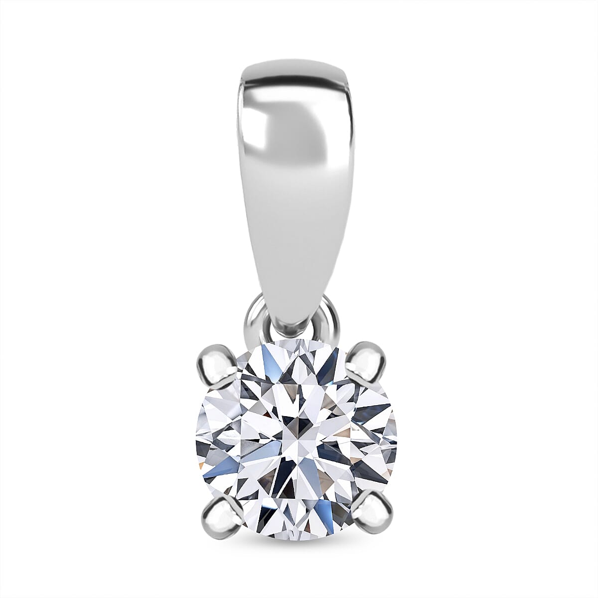 Luxuriant Lab Grown Diamond E-F VS 2.02 ctw Pendant Without Chain in 950 Platinum