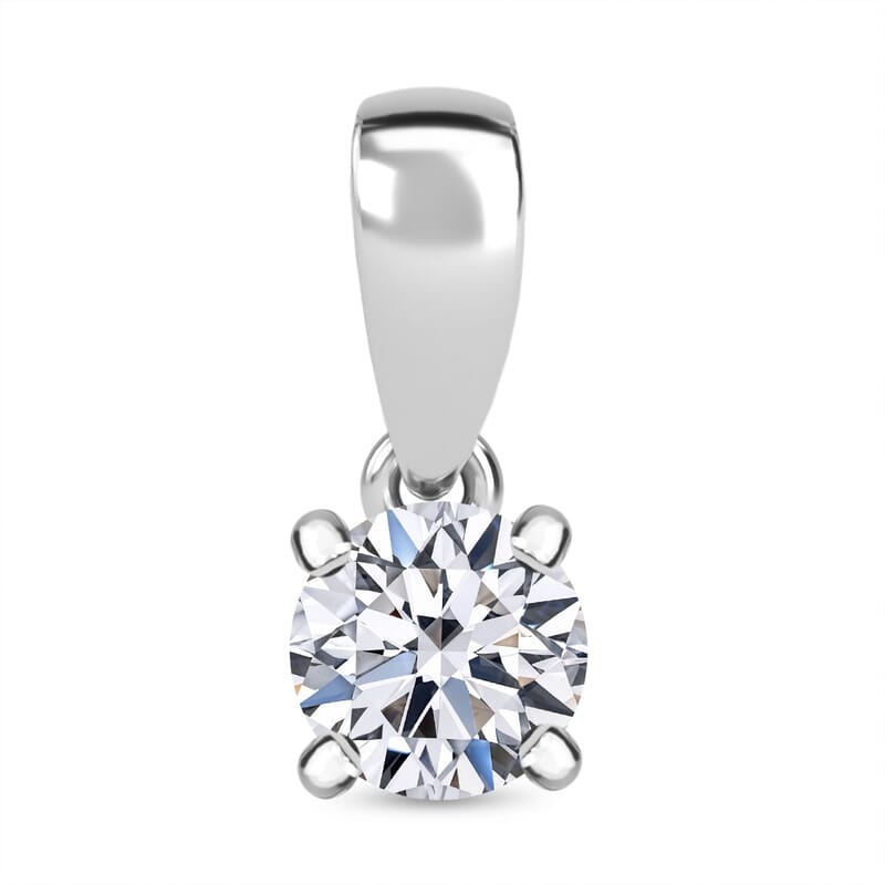 Luxuriant Lab Grown Diamond E-F VS 2.02 ctw Pendant Without Chain in 950 Platinum