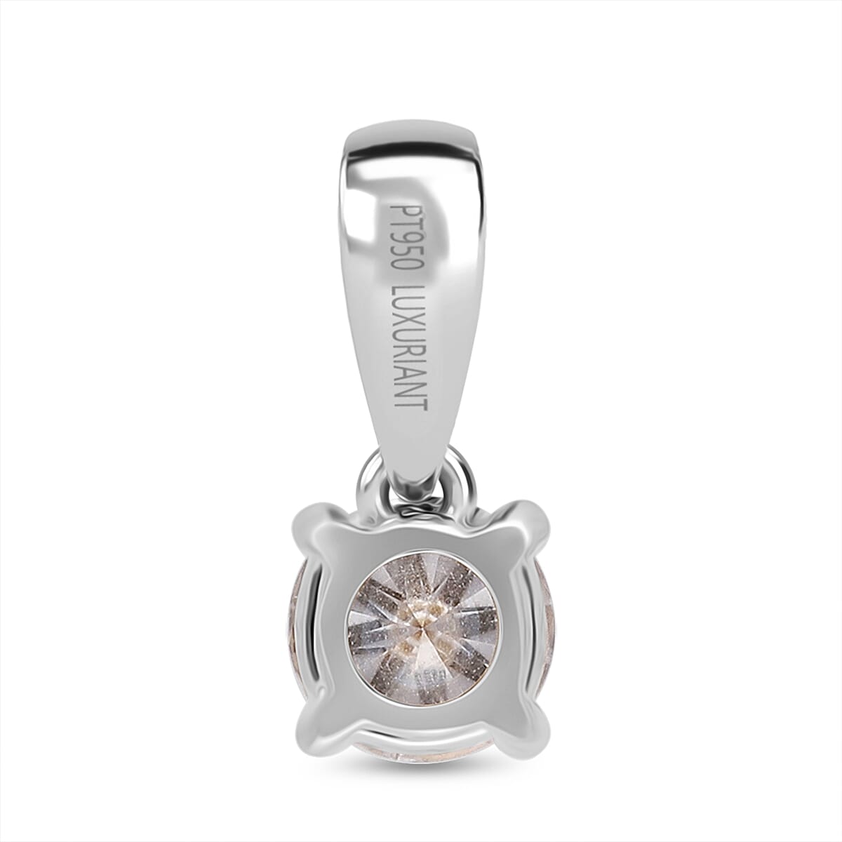 Luxuriant Lab Grown Diamond E-F VS 2.02 ctw Pendant Without Chain in 950 Platinum