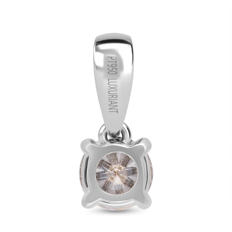 Luxuriant Lab Grown Diamond E-F VS 2.02 ctw Pendant Without Chain in 950 Platinum