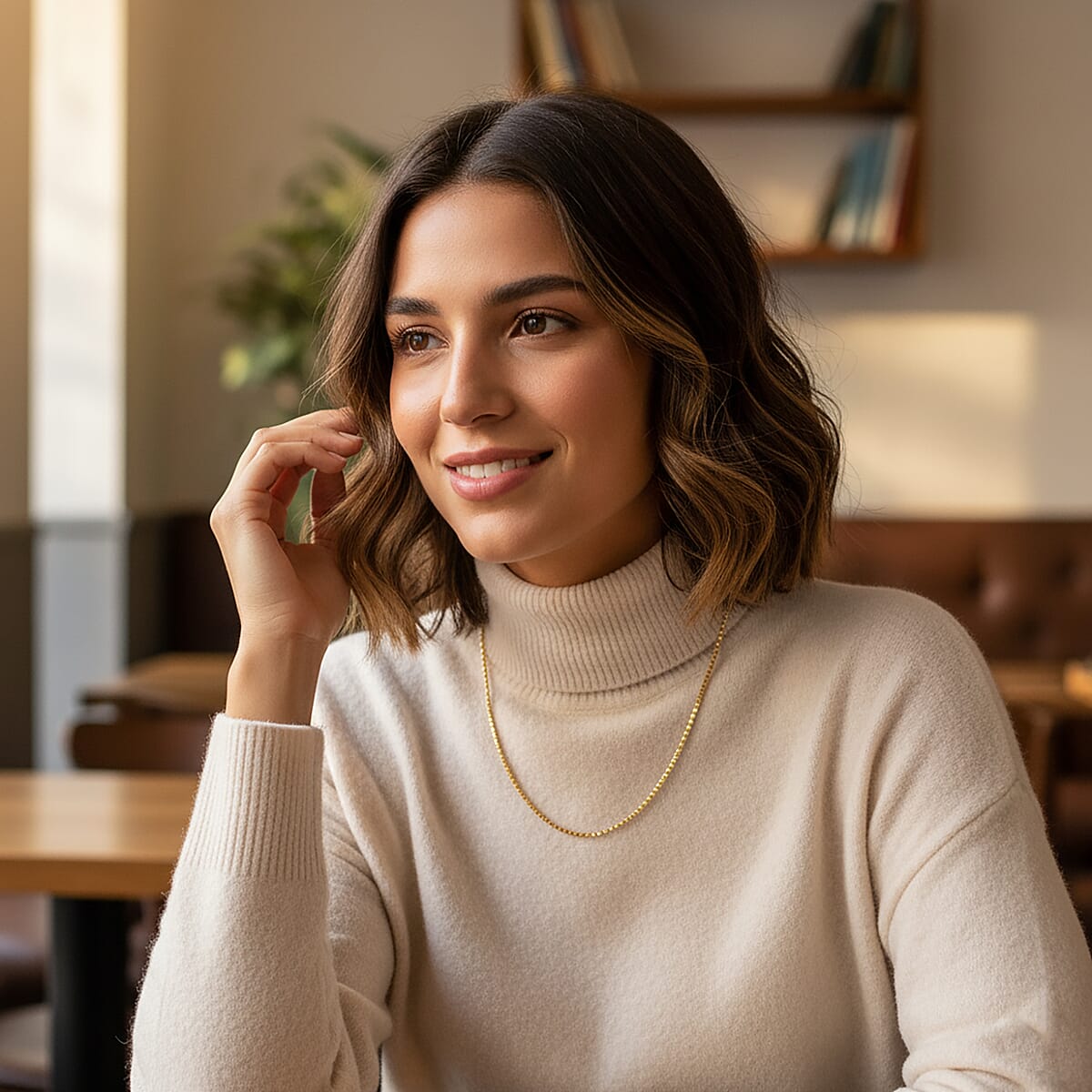 3.2mm Byzantine Chain Necklace in 10K Yellow Gold 11 Grams 24 Inches image number 2