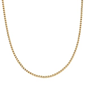 3.2mm Byzantine Chain Necklace in 10K Yellow Gold 11 Grams 24 Inches