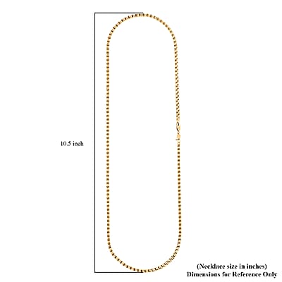 3.2mm Byzantine Chain Necklace in 10K Yellow Gold 11 Grams 24 Inches