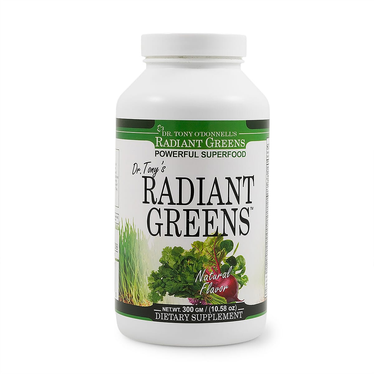 Radiant Greens Dr. Tonys Natural Flavor Dietary Supplement 10.58oz image number 0