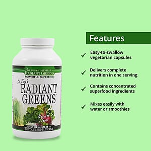 Radiant Greens Dr. Tonys Natural Flavor Dietary Supplement 10.58oz