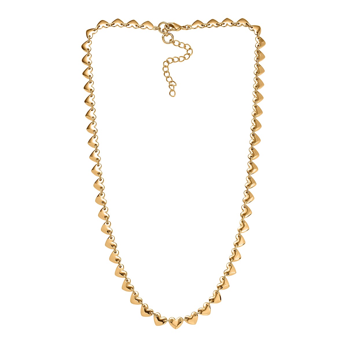 EverTrue Bronzella Collection Line Necklace in 18K YG Plated Bronze 18-20 Inches  image number 3
