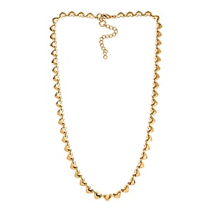 EverTrue Bronzella Collection Line Necklace in 18K YG Plated Bronze 18-20 Inches 