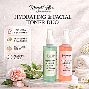 Marigold & Lotus Hydrating & Facial Toner Duo 3.3oz