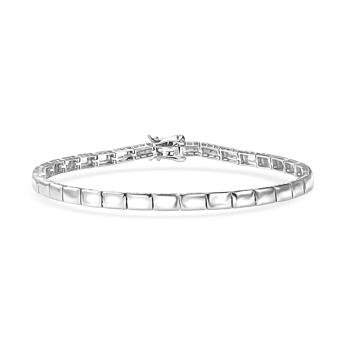 Rhapsody Bar Linking Bracelet in 950 Platinum (7.25 In) 9.30 Grams image number 0