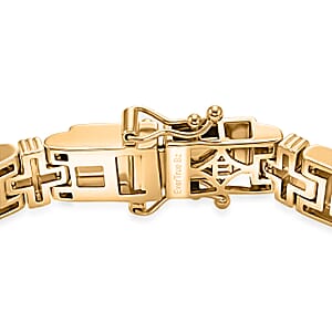 EverTrue Bronzella Collection Bracelet in 18K Yellow Gold Plated Bronze (7.25 In)