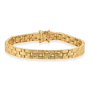 EverTrue Bronzella Collection Bracelet in 18K Yellow Gold Plated Bronze (8.00 In)