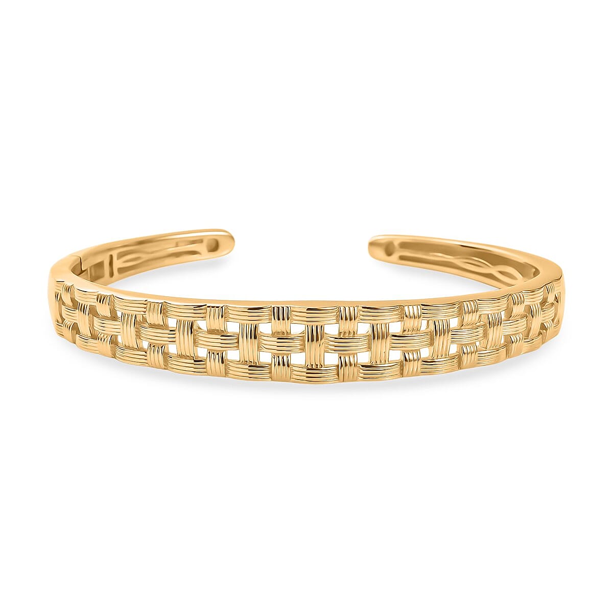 EverTrue Bronzella Collection Cuff Bracelet in 18K YG Plated Bronze (7.25 In) image number 0