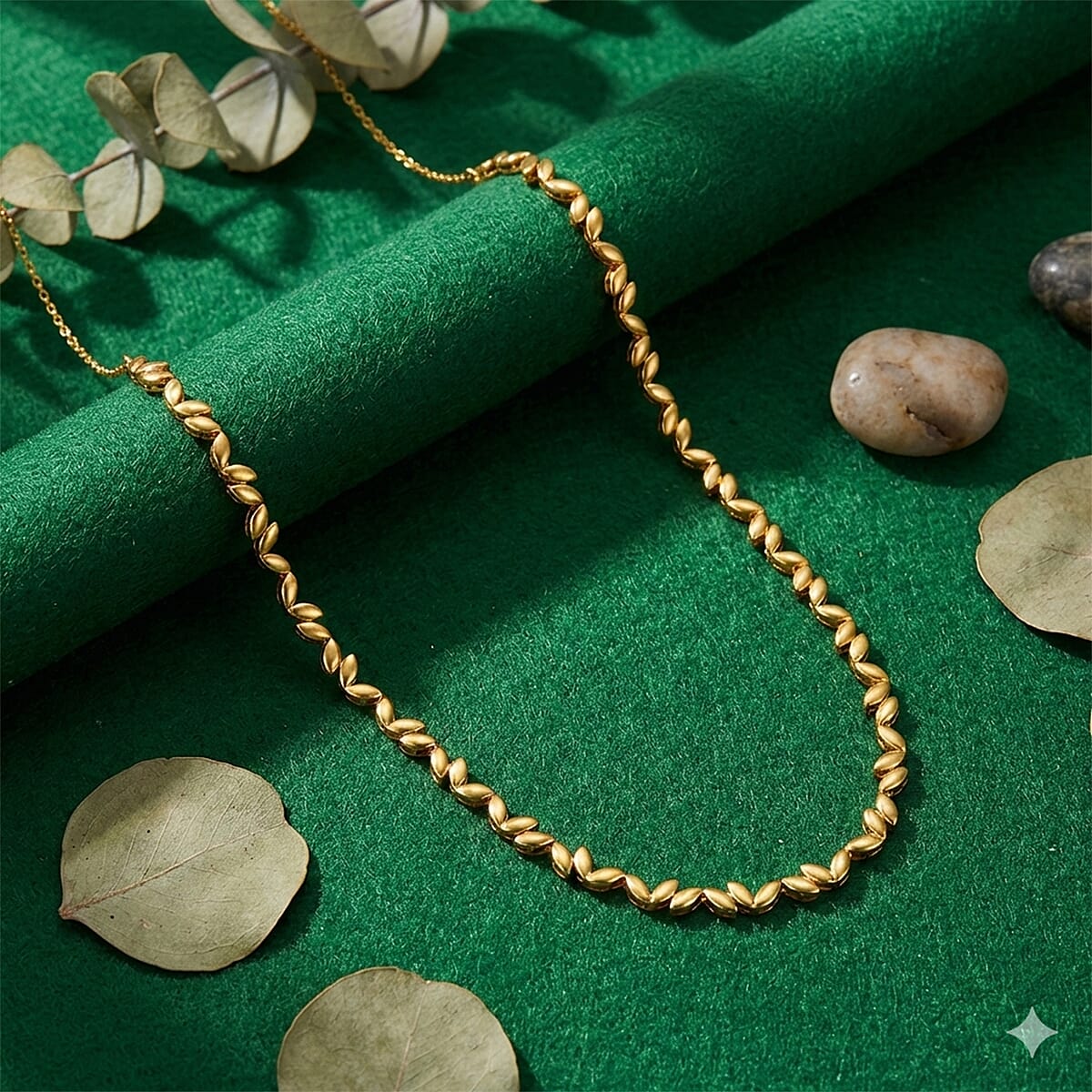 EverTrue Bronzella Collection Line Necklace in 18K YG Plated Bronze 18-20 Inches  image number 1