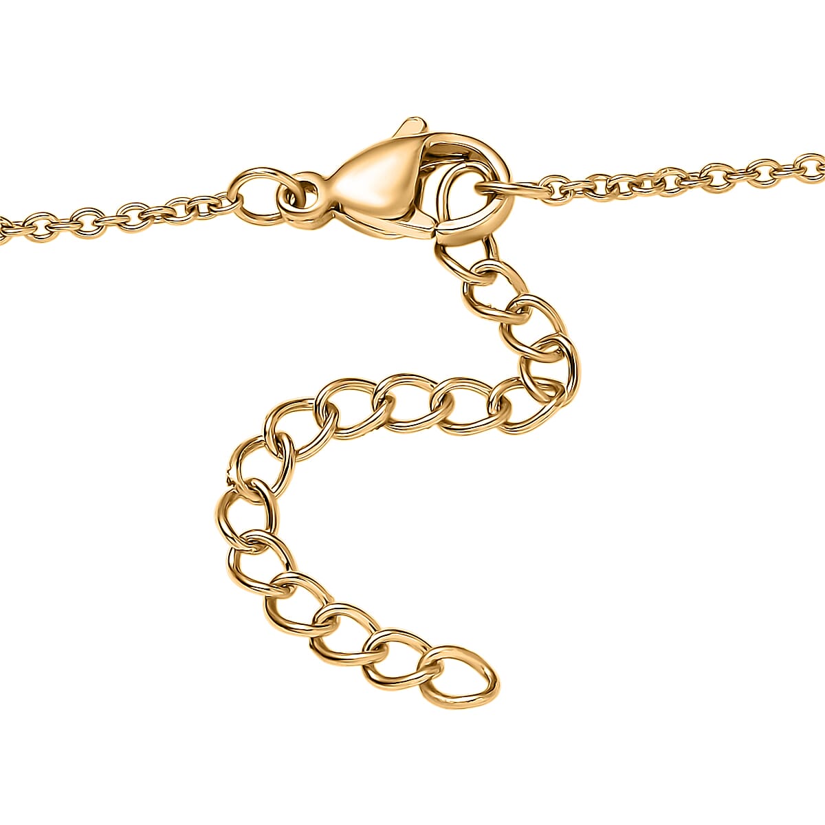 EverTrue Bronzella Collection Line Necklace in 18K YG Plated Bronze 18-20 Inches  image number 4