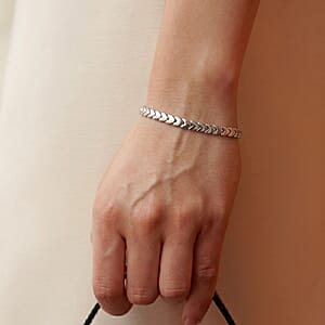  Rhapsody Arrow Link Bracelet in 950 Platinum (7.25 In) 12.40 Grams