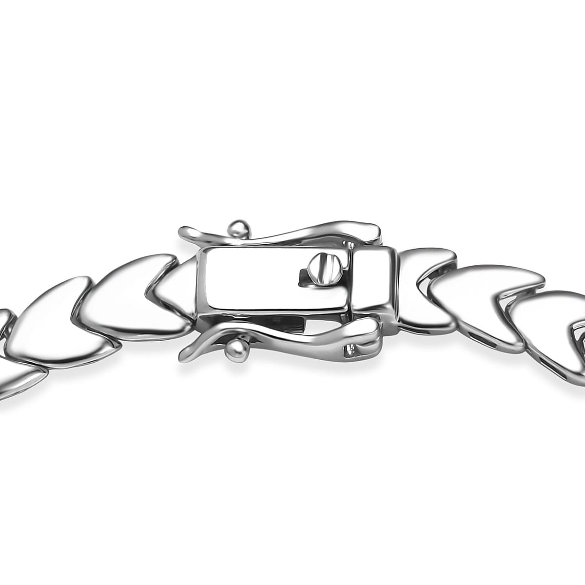 Doorbuster Rhapsody Arrow Link Bracelet in 950 Platinum (7.25 In) 12.40 Grams image number 2