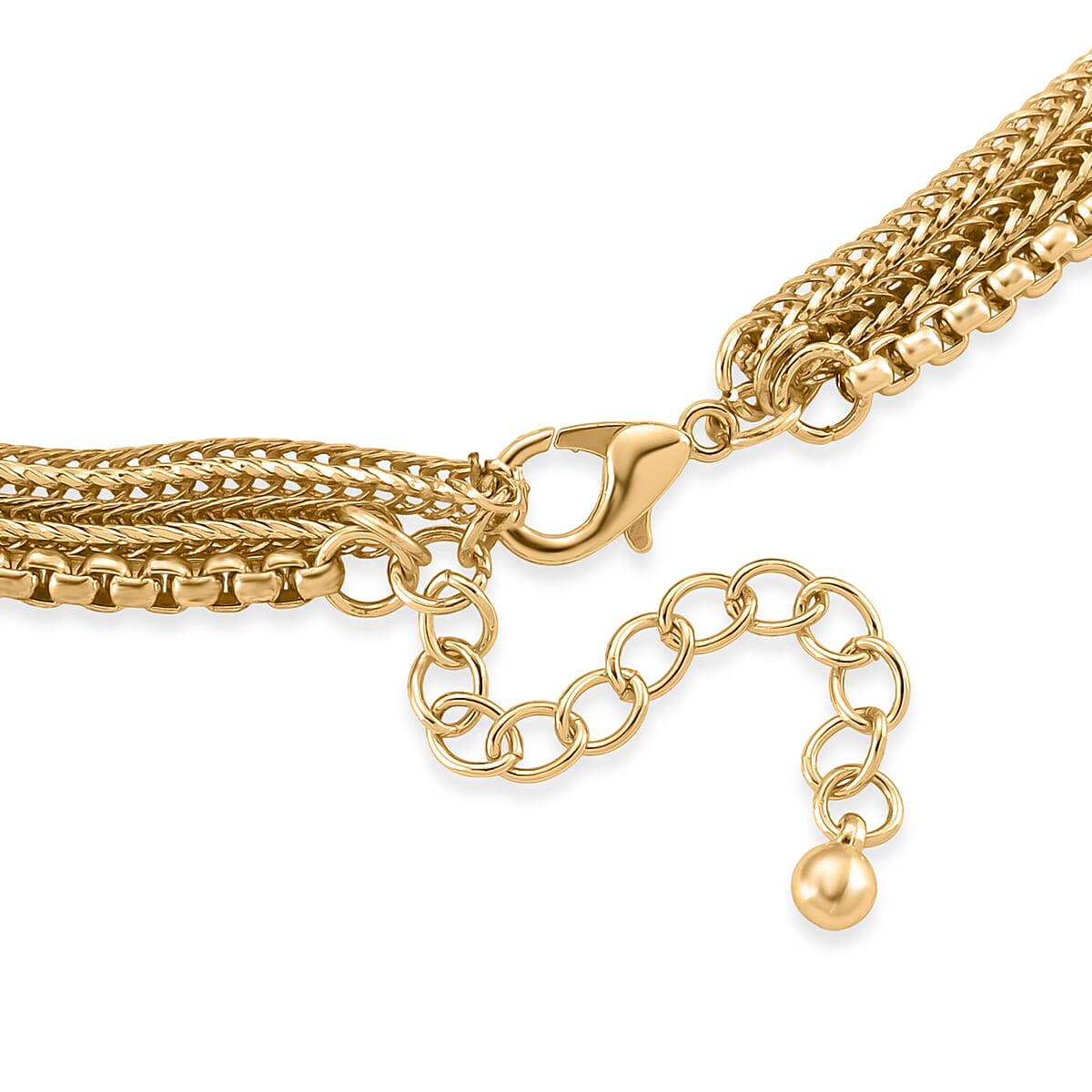 Link Chain Necklace in Goldtone 20-22 Inches image number 3