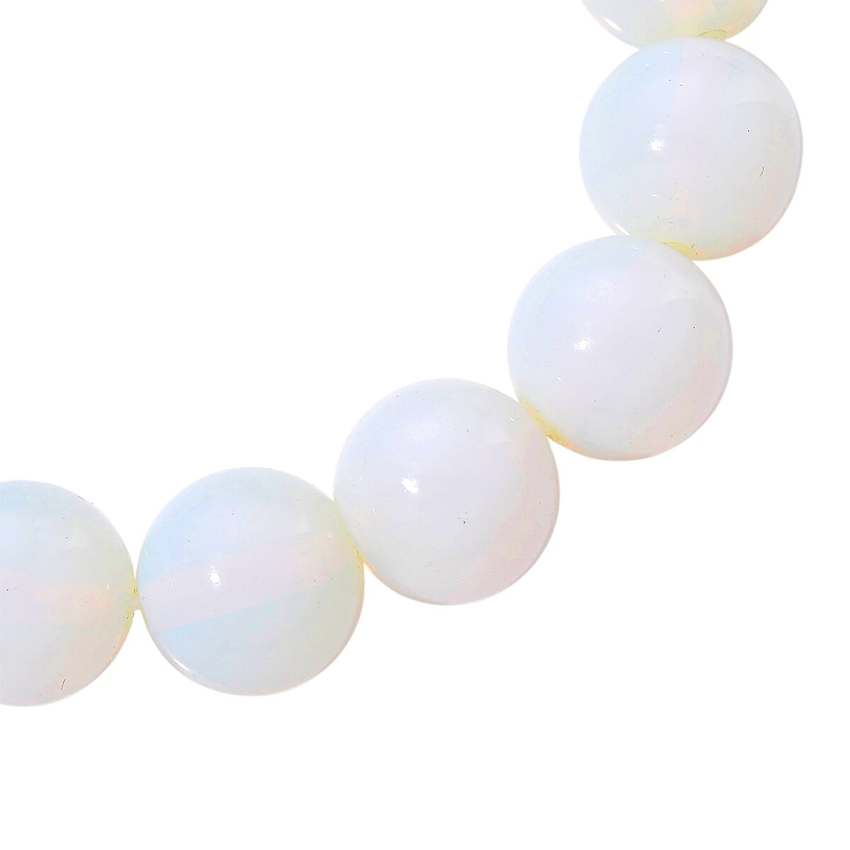 Opalite 250.00 ctw Beaded Stretch Bracelet image number 2