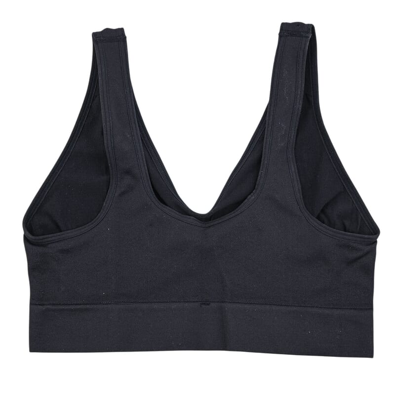 HANES Black Seamless Softcup Bra - M