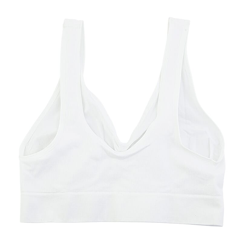 HANES White Seamless Softcup Bra - 2XL