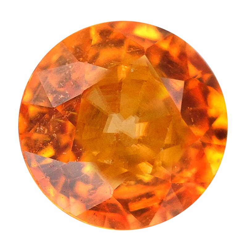 AAAA Golden Zircon (Rnd 8 mm) 2.50 ctw