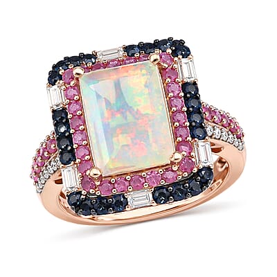 Ethiopian Welo Opal & Blue Sapphire / 10 - Product card gallery slide 1 (10178280718649)