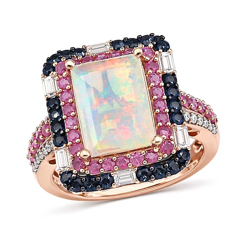 Ethiopian Welo Opal & Blue Sapphire / 10 - Product card gallery slide 1 (9433035538687)