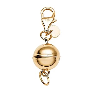7mm Magnetic Lock with Lobster Lock in 10K Yellow Gold 1.35 Grams
