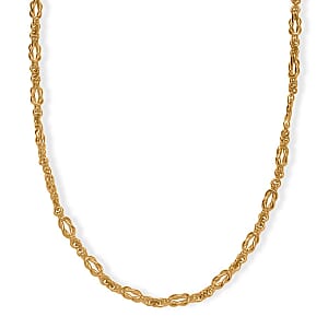 Doorbuster EverTrue Bronzella Collection Flowing Ribbon Necklace in 18K YG Plated Bronze 18-20 Inches